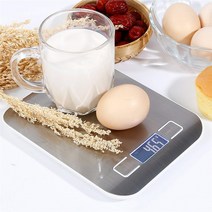 충전식 스테인레스 스틸 전자 저울 주방 저울 가정용 식품 저울 작은 그램 저울 베이킹 주방 저울, 02 5kg G064A