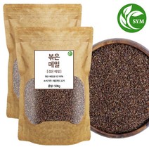 신영몰 볶은 메밀 볶음 메밀차 수입산 흑메밀 검은메밀 타타리메밀 100%, 2개, 500g