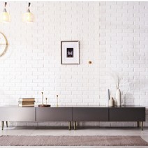 웅비몰 안방 메탈 고급 75인치 65인치 거실장 티비다이, 다리색상(골드)