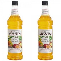 Monin Premium White Sangria Mix 모닌 프리미엄 화아트 샹그리아 믹스 시럽 33.8oz(1L) 2팩