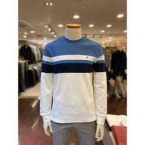 올젠 NEW 리플 블럭형 라운드 티셔츠 ZRC3TR1304 2022F/W