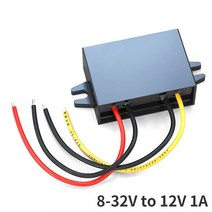 인버터 컨버터 4A 1A 2A 3A 19V 30V 8-32V 12V 24V 전압 안정기 스텝 다운/업 카 보트 전원 벅 부스트 DC, 01 8-32V to 12V 1A