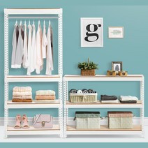 세탁실 부엌 창고 정리 철제선반 메탈랙 아이방 슈퍼 주방 물건보관 거실 스텐, 블랙 150cm 80x30cm