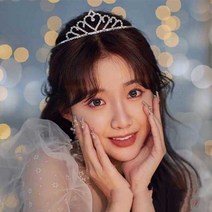 살림일기 티아라 왕관 머리띠, 티아라-선택3.(고정빗형)