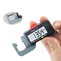 도막측정기 도막두께측정기 가죽 강판 천 0-12.7mm0.01mm에 대한 정확한 디지털 게이지 미터 테스터 마이크로미터 측면 게이지, 상자 포함