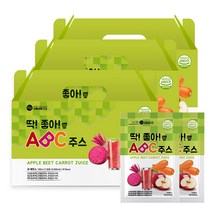 미쁨생활건강 딱좋아 ABC 주스, 3000ml, 3개