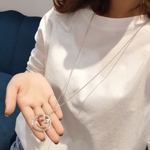 클래식 네크리스 목걸이 런던 열쇠 우정 진주 샹달 오브 초커 알함브라 유행템