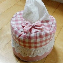 바보사랑 레이스쥬피너 원형티슈커버 annahouse.안나하우스