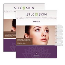 속눈썹영양제 속 베이글 SilcSkin 아이 패드 눈가 잔 아이백 아래 크레피 에 사용 밤 재사용 실리콘 사이드 슬리퍼 태양 2팩, 1개(2개 팩)