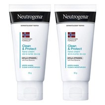 뉴트로지나 클린 앤 프로텍트 핸드크림, 50g, 2개
