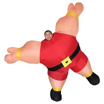 할로윈 의상 뽀빠이 역도 보디빌딩 공기주입 복장 웃기다 피규어인형 소품 옷 의류 퍼포먼스 학교 큰손 2681799389, 프리