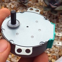 싱크로너스 모터 일본 Sankyo claw pole 영구 자석 동기 모터 AC 3 와트CW4.2-5 rpm MT8-3, 한개옵션0