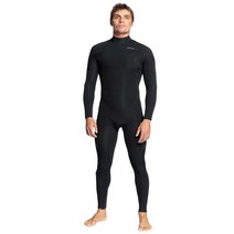 퀵실버 남성 43mm Everyday Sessions 백집 전신수트 Wet 수트 - 블랙 2aM305783, Black, X-Large