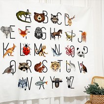 면20수 커트지] 알파벳 애니멀_WS 1043 q