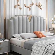 패브릭 침대 헤드보드 퀸 라지킹 프레임 Q LK, 1800mmX2000mm 핑크