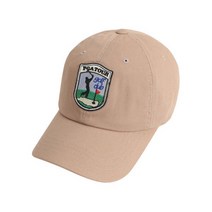 PGA TOUR&LPGA 남성 와펜포인트 볼캡S(L225AP104P), BEIGE