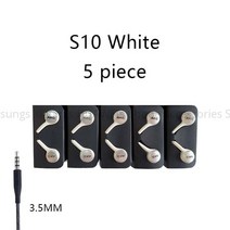 삼성 AKG 이어폰 EO-IG955 5/10/20/50 piece Mic Wire 헤드셋 대 한 SAMSUNG Galaxy S10 S9 S8 Smartphone, [02] S10 white 5 piece