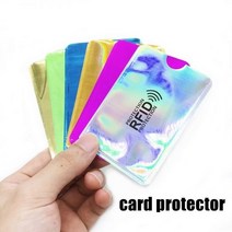 안티 Rfid 카드 홀더 NFC 차단 리더 잠금 Id 은행 케이스 보호 금속 신용 알루미늄 F051