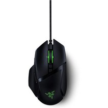 레이저 바실리스크 V2 FPS 게이밍 마우스 20000 DPI 포커스 광학 있는 5G 이동식 Dpi 스위치 정스크롤 휠 RGB 크로마 USB 블랙 444834