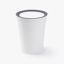 [JAJU/자주] 자주 쓰는 탁상용 스윙 휴지통, FR, 화이트