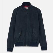 바라쿠타 스웨이드 G9 해링턴 자켓 네이비 Baracuta Suede G9