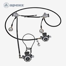 APEKS 아펙스 MTX-RC GREY 사이드마운트 세트