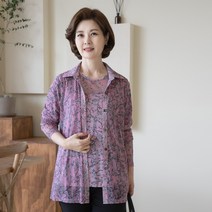 엄마옷 마담4060 리드플라워앙상블-REN303005-