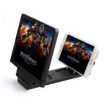 핸드폰 액정돋보기 스마트폰 확대경스탠드 노안용품 루빼 어버이날선물, 1개, E폰확대스크린 화이트