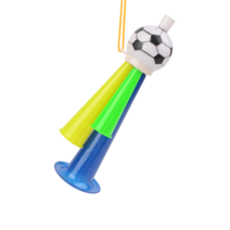 데몰 홈파티 야구장 축구장 나팔 축구공 응원나팔