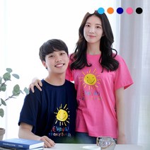 교회단체티 트루갓 성인용 여름성경학교 티셔츠 여호와만참하나님 단체티셔츠, 검정