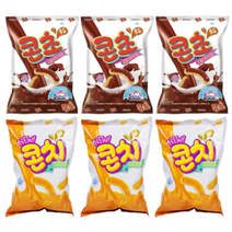 크라운 콘초 콘치 2종세트 66g 각3개씩 총6봉