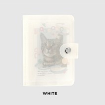 이널앨범 미니 폴라로이드 앨범 S 글리터 (포토티켓 네임카드)인스탁스 미니앨범, 이널 미니앨범S-White, 1개