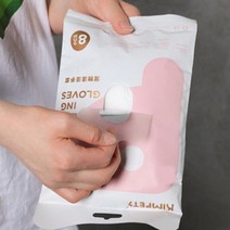 애견 에어탱크 애완 동물 손 소독제 개 목욕 탈취제 일회용 고양이 청소 장갑 드라이 클리닝 8 개가방, White