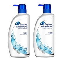 헤드앤숄더 딥 클린 샴푸, 850ml, 2개