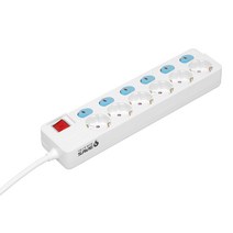 세이브에스 화재 예방 자동소화 멀티탭 화재 방지 콘센트 과부하차단 안전한 멀티콘센트 개별절전형 6구 전선길이 1.5m