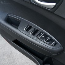 JS automotive 올뉴K5 차량전용 실내 윈도우패널 카본스티커 튜닝 몰딩커버 자동차 인테리어 용품, 01_윈도우 뒷좌석 열선(무)