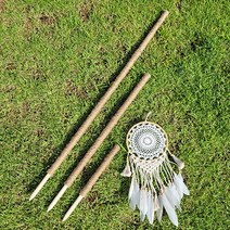 얇은 황마끈 수태봉 45/90/135cm 주트폴 연결형 식물 지지대 지주대 몬스테라, 소형(D3.5cmxH45cm)