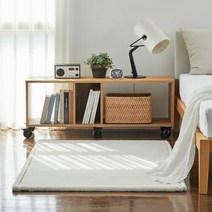 모던하우스 필환경 보들보들한 에코퍼 러그 100X150 라이트베이지