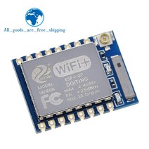 TZT 새 버전 ESP-07 ESP8266 WiFi 원격 직렬 트랜시버 무선 모듈 ESP-07 UNO 로봇 구성 요소 전자 부품 액세서리 소스