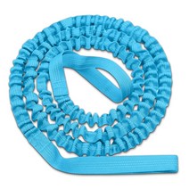 자전거롤러 고정로라 평로라 자전거 견인 로프 사이클링 트레일러 트레이닝 빠른 연결 풀 스트랩 산악 필수, [03] Blue