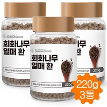 회화나무 열매환 회화나무 추출물 열매 분말 가루 환 갱년기 여성 건강식품 220g, 3병