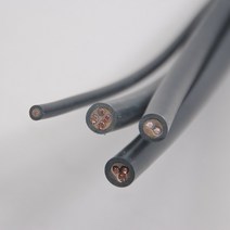 TFR-CV 전력케이블 전원선 전기선 차단기 분전함 배전함 냉난방기용 전선 4SQ 3C 1M단위 절단판매, 1개