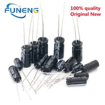 2-50pcs 10V 16V 25V 35V 50V 63V 알루미늄 전해 콘덴서 마이크로포맷 uF 220 330 470 680, 57 50V470uF 10PCS