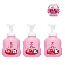 아라우 베이비 버블 폼 바디 솝, 450ml, 3개