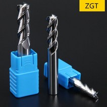 목공엔드밀 라우터 비트 밀링 ZGT 알루미늄 Fresa Cnc 공구 커터 HRC50 3 플루트 엔드밀 카바이드 구리 목재 금속 4mm 6mm, 5x6Dx50L