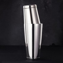 칵테일키트 홈테일 칵테일 쉐이커 지거 바 소울 코리코 보스턴 셰이커 스테인레스 스틸 일본식 전문 바텐더 도구 프로페셔널, silvery