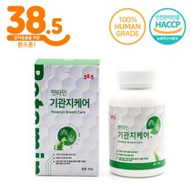 38.5 강아지 고양이 기침 켁켁거림 거위소리 펫타민 기관지케어, 2개