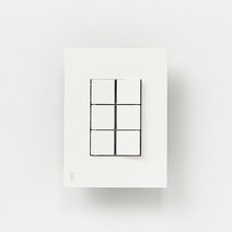 ABB 제닛 유럽형 프리미엄 배선기구 단로 3구 스위치 화이트 전기 전등 매립 매입 스위치 교체