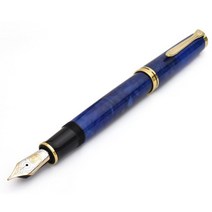 펠리컨 스베레인 M800 블루 오 블루 PELIKAN 만년필, 옵션 2, F 가는 글자