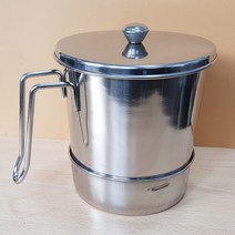 키친프리 스텐 음식물 쓰레기통(분리형)-2L